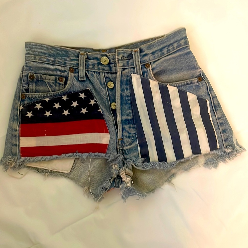 Levi’s cut offs  button fly